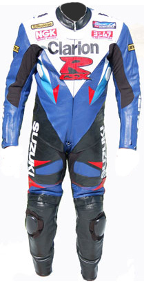 SUZUKI Motorcycle Leather Suit BSM 2759