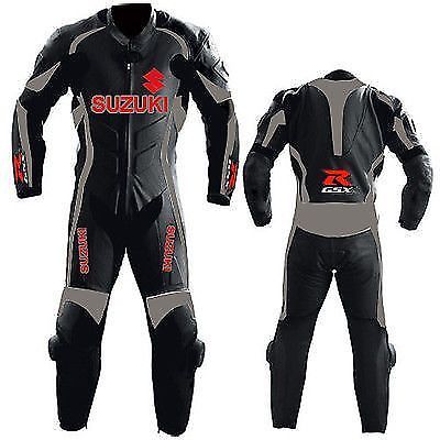 SUZUKI GSXR Branded Motorcycle Leather Suit