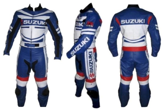 SUZUKI Branded Motorbike Leather Suit