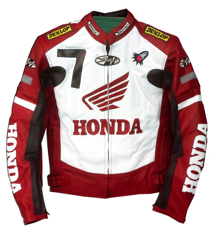HONDA Motorcycle Leather Jacket BMJ2934