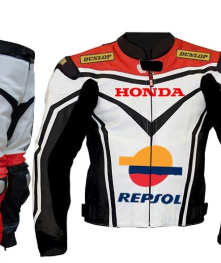 HONDA Repsol Motorcycle Leather Suit