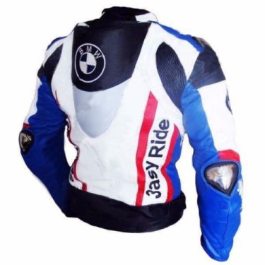 BMW Motorcycle Sport Leather Jacket Motorbike Cowhide Racer Leather Jacket Armor