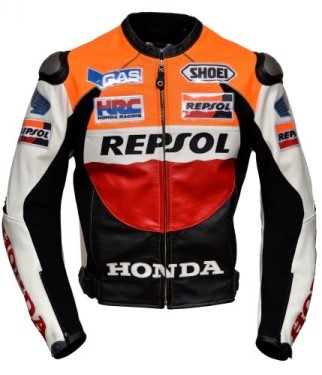 Honda Motorcycle Racing Leather Jacket