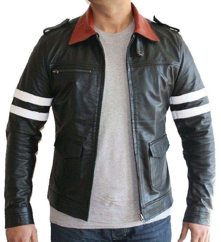 Alex Mercer Motorbike Leather Jacket