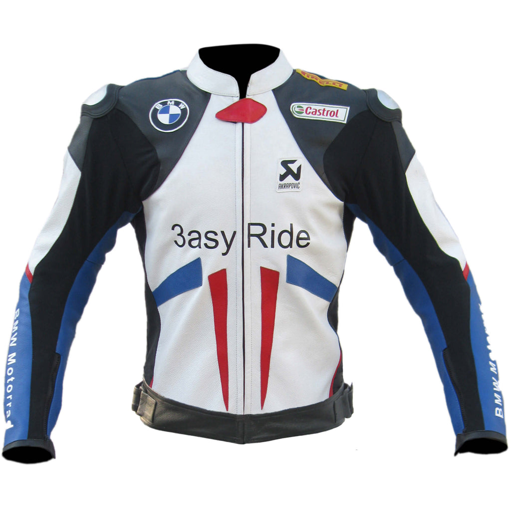 BMW 3asy Motorbike Racing Leather Jacket