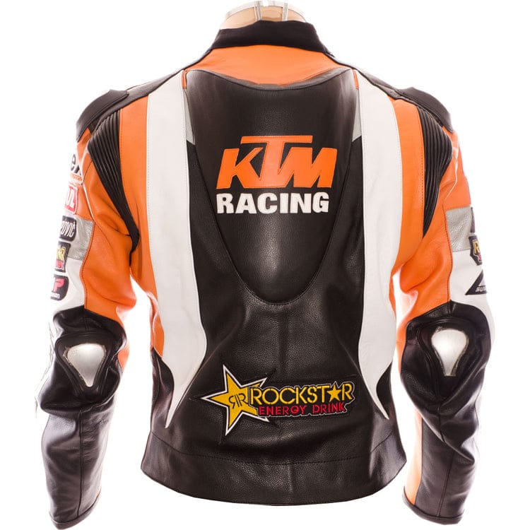 KTM MotoGP Motorcycle Racing Leather Jacket
