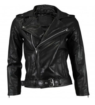 Ladies Motorbike Sport Leather Jacket