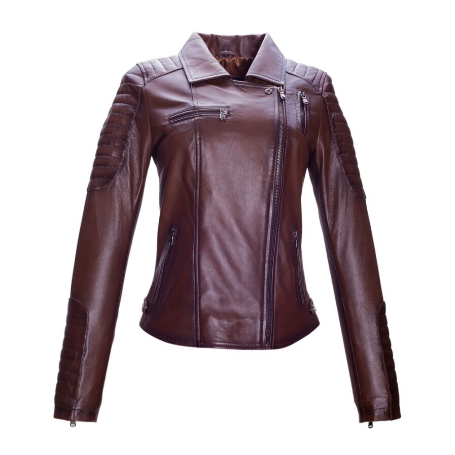 Yarra Ladies Motorbike Leather Jacket