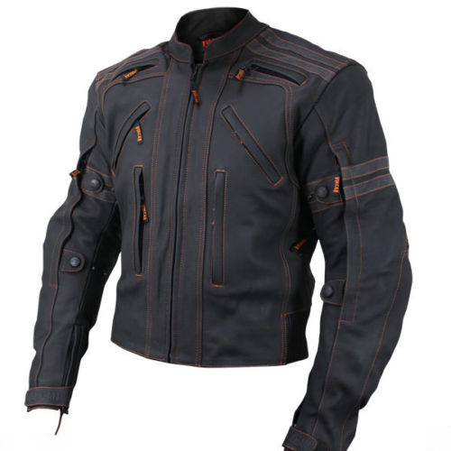 Velocity Motorbike Leather Jacket MJM908