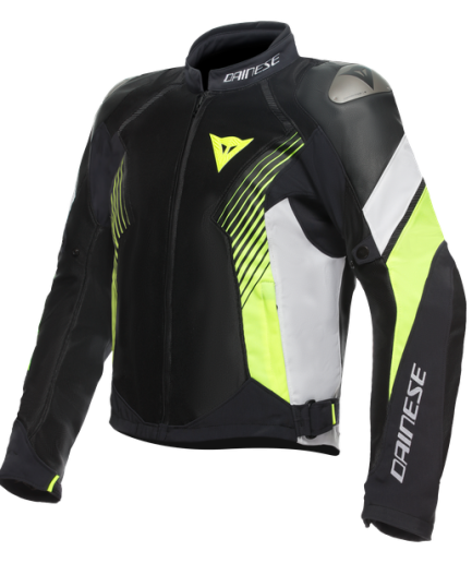 super rider 2 absoluteshell jacket black white fluo yellow