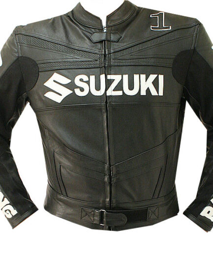 Suzuki Motorcycle Leather Jacket