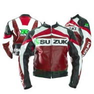 Suzuki Motocycle Racing Leather Jacket