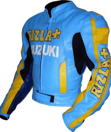 Suzuki Motorbike RIZLA Leather Jacket