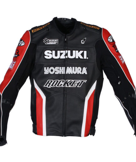 Suzuki Yoshi Mura Motorbike Leather Jacket