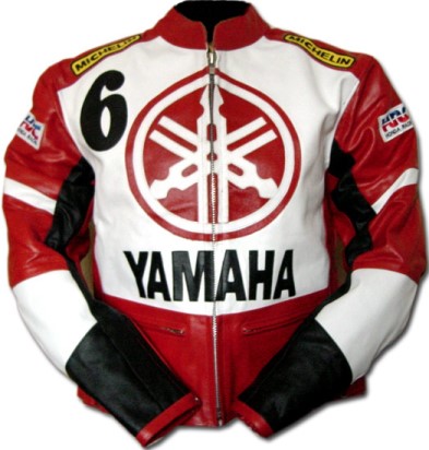 Yamaha 6 Motorbike Leather Jacket