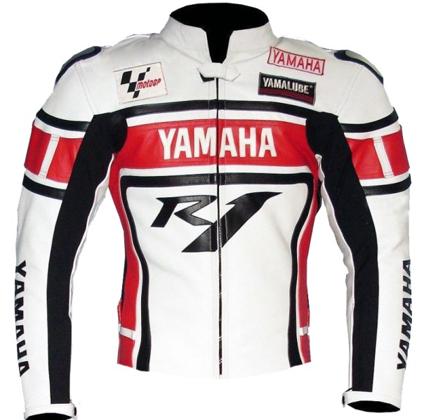 Yamaha Sport Motorcycle Leather Jacket BMJ2836